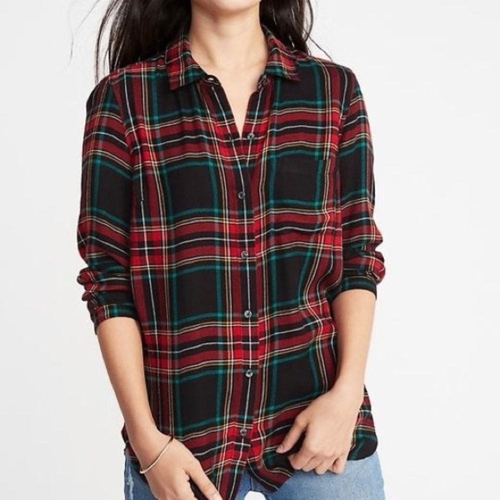 Old Navy Relaxed Classic Soft-Brushed Twill Shirt